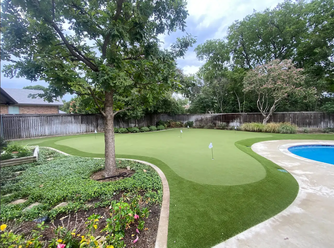 residential putting green