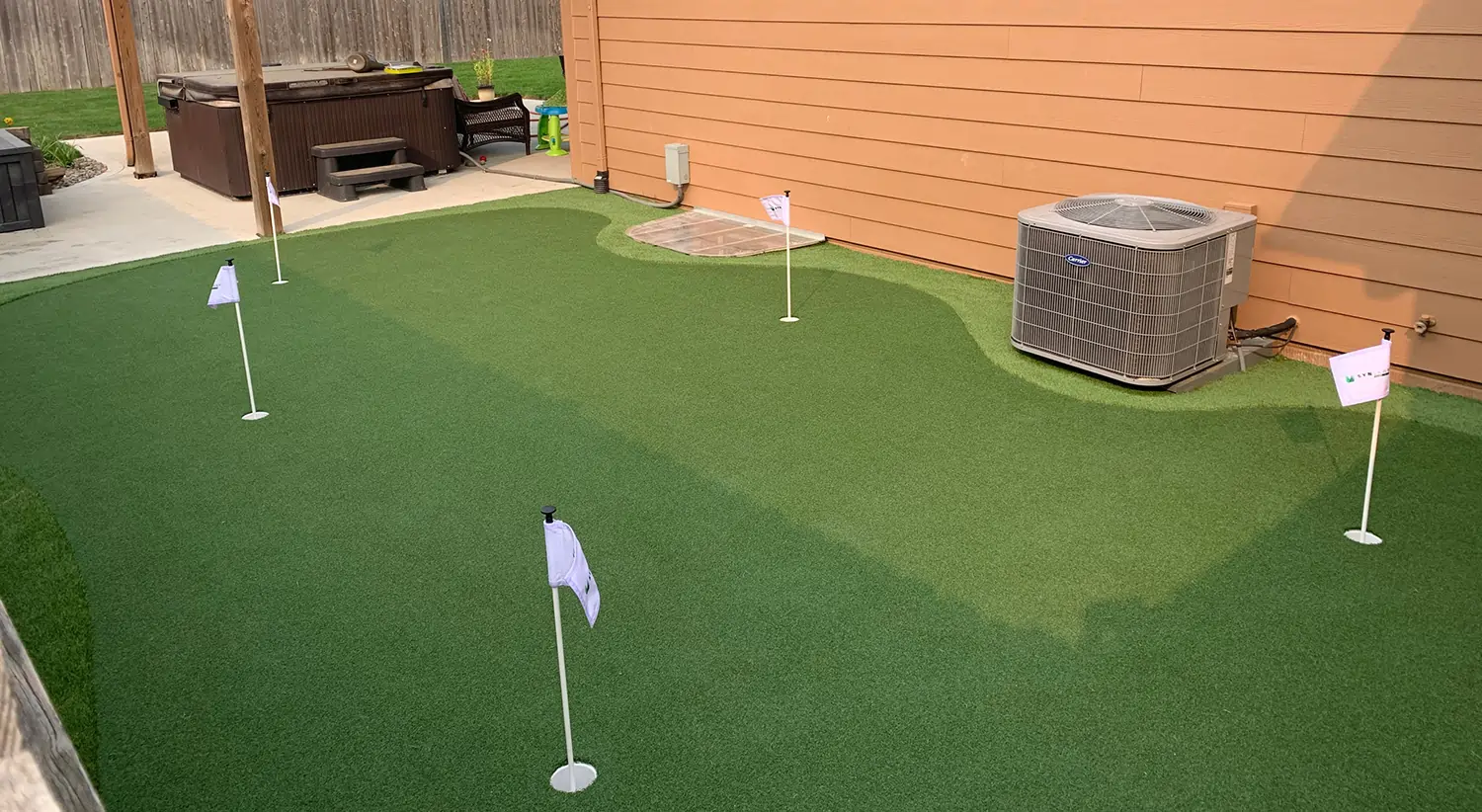 GreensMaster certified residential putting green