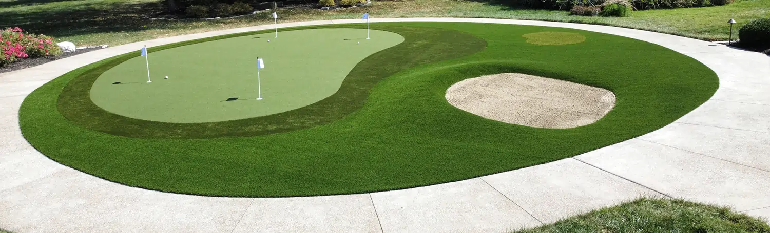 SYNLawn putting green installation