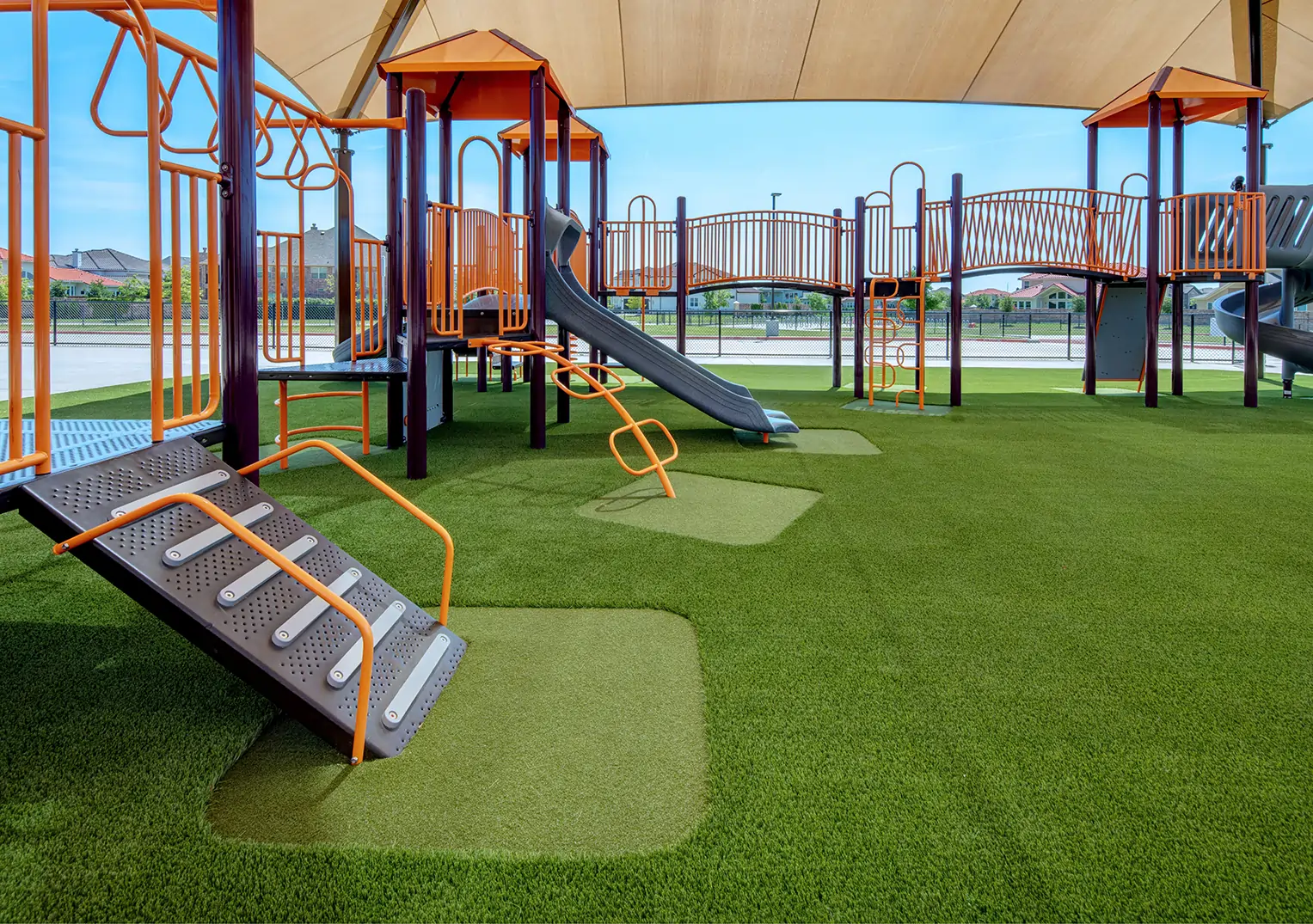 SYNLawn commercial artificial grass playground