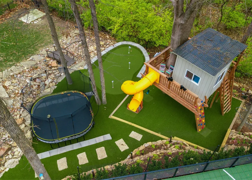 Dallas Residential Playground Turf