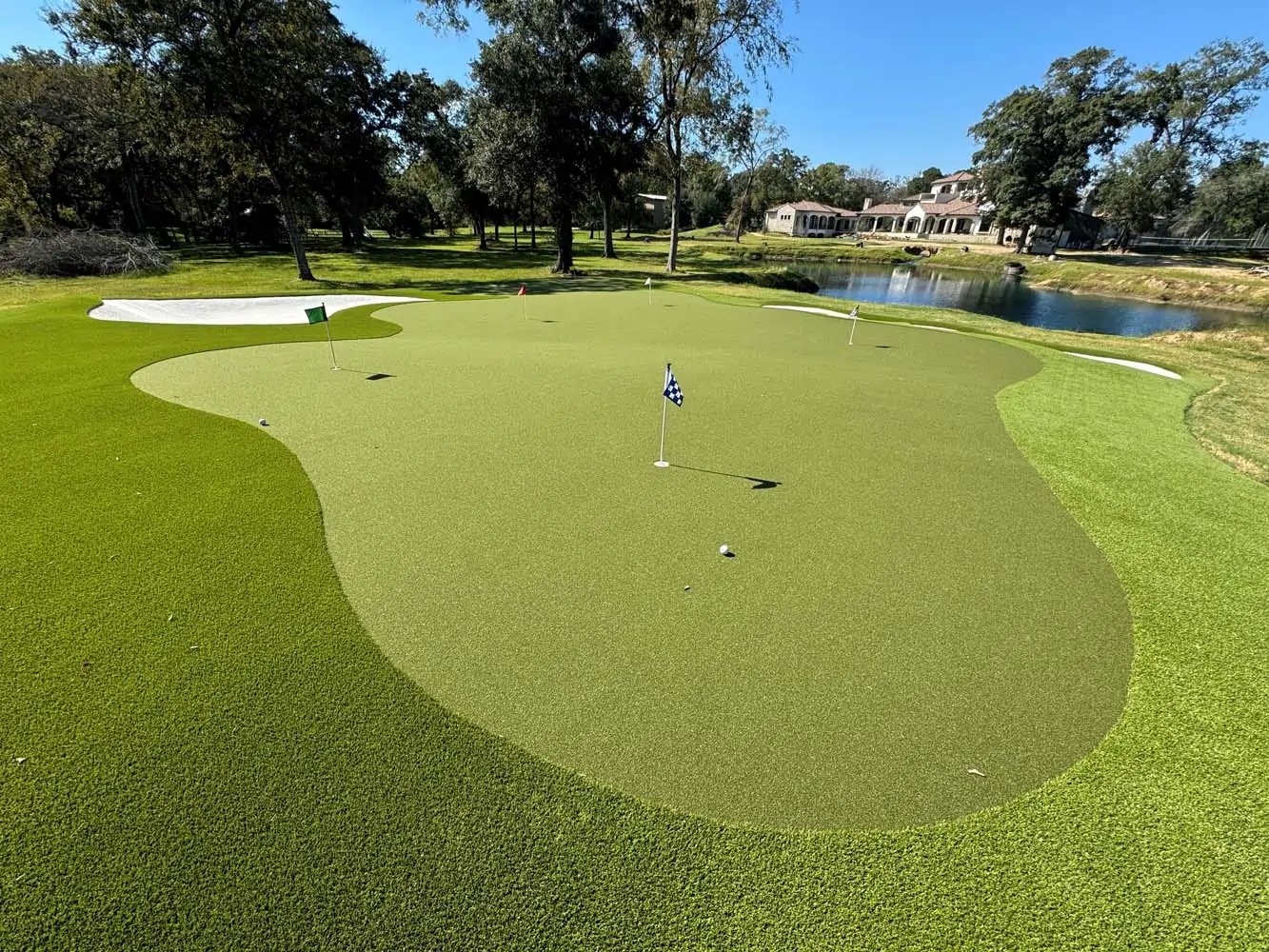 backyard putting green synlawn dallas