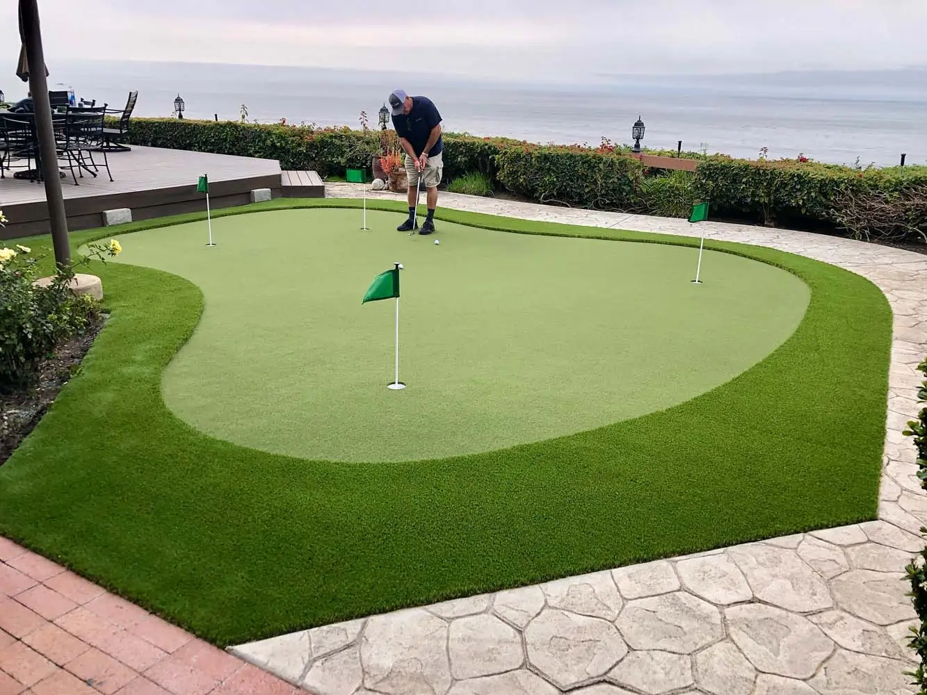 artificial golf turf synlawn dallas