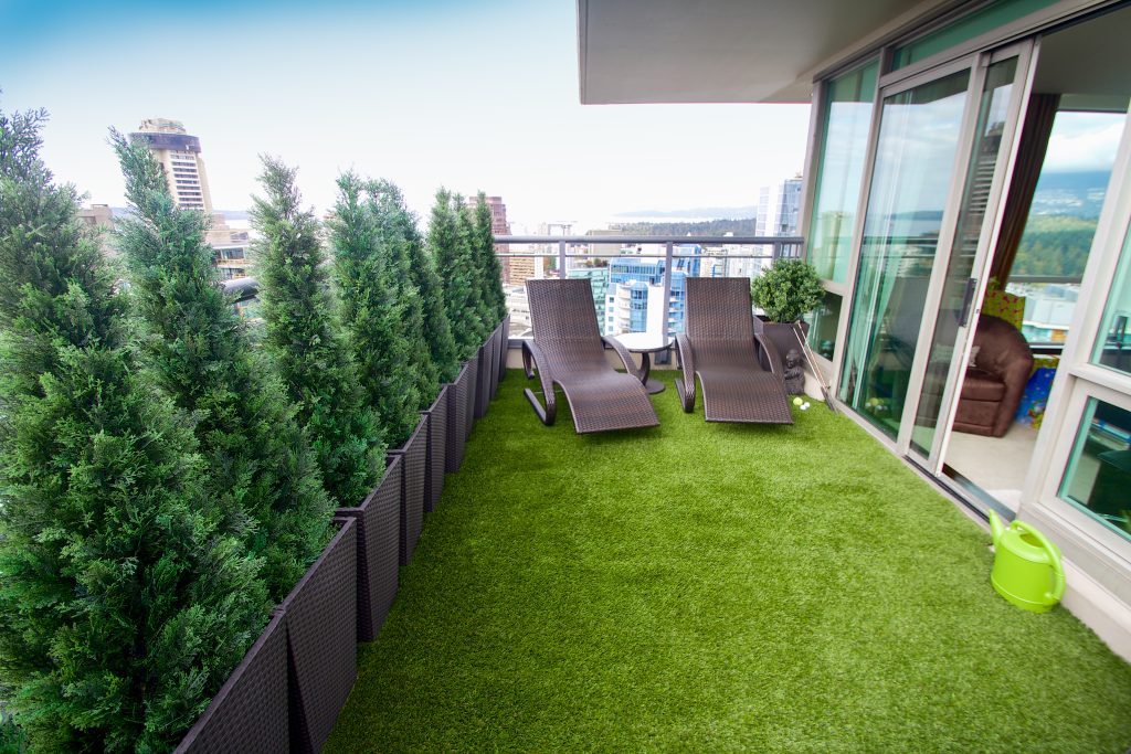 Residential Rooftop Dallas Artificial Turf