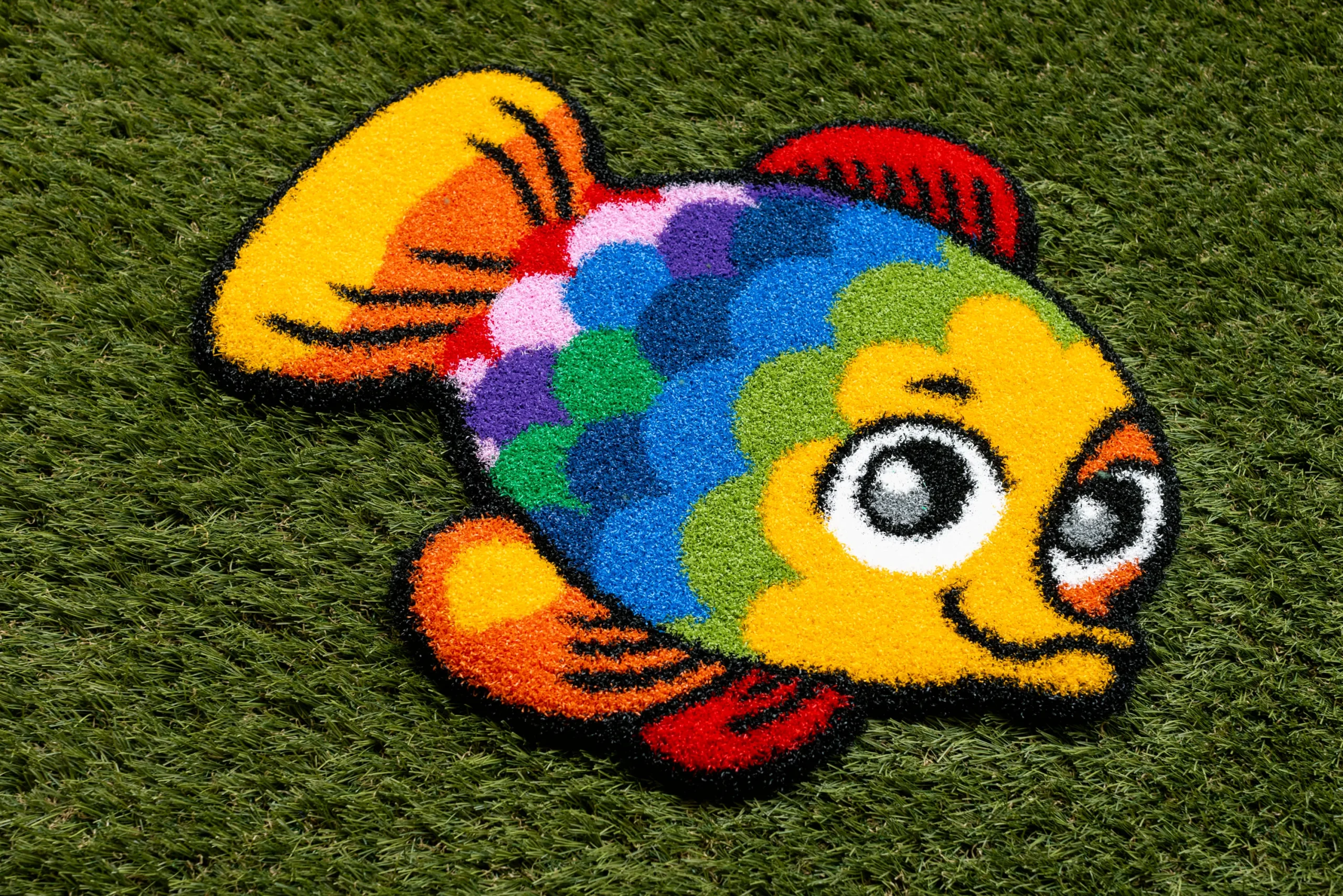 Rainbow Fish Dallas Artificial Turf Design