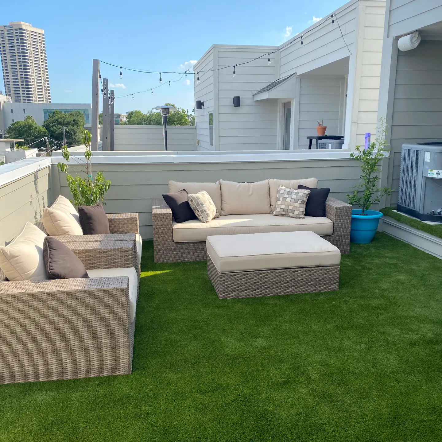 Rooftop Lounge Artificial Turf Rooftop Lounge Dallas Artificial Turf