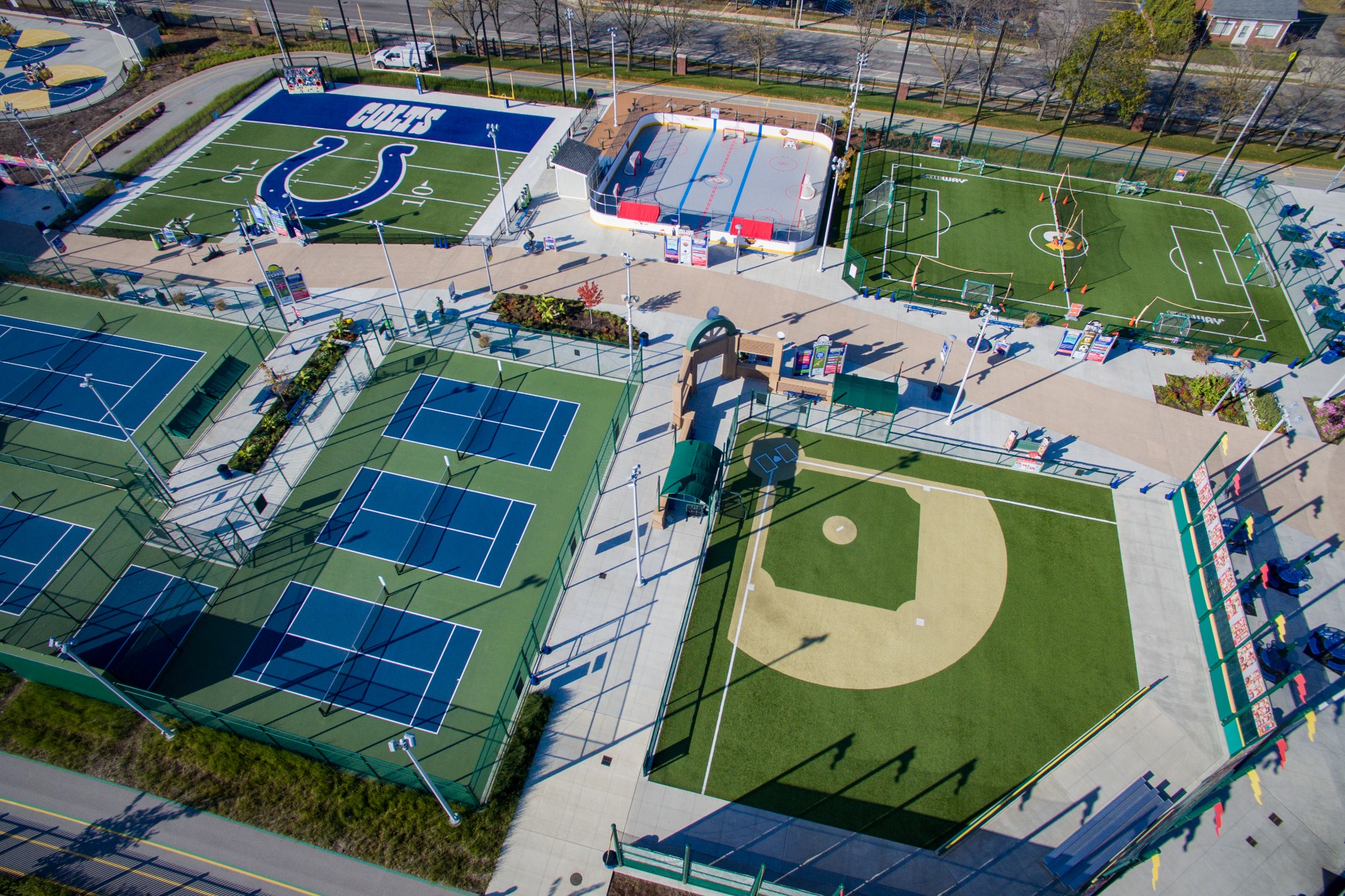 Dallas Commercial Artificial Grass Sports Complex