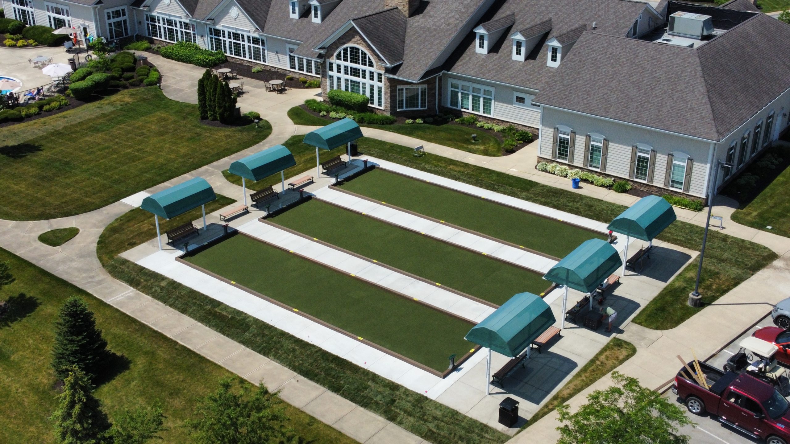 Commercial Bocce Ball 1 Dallas Commercial Bocce Ball Court Systems