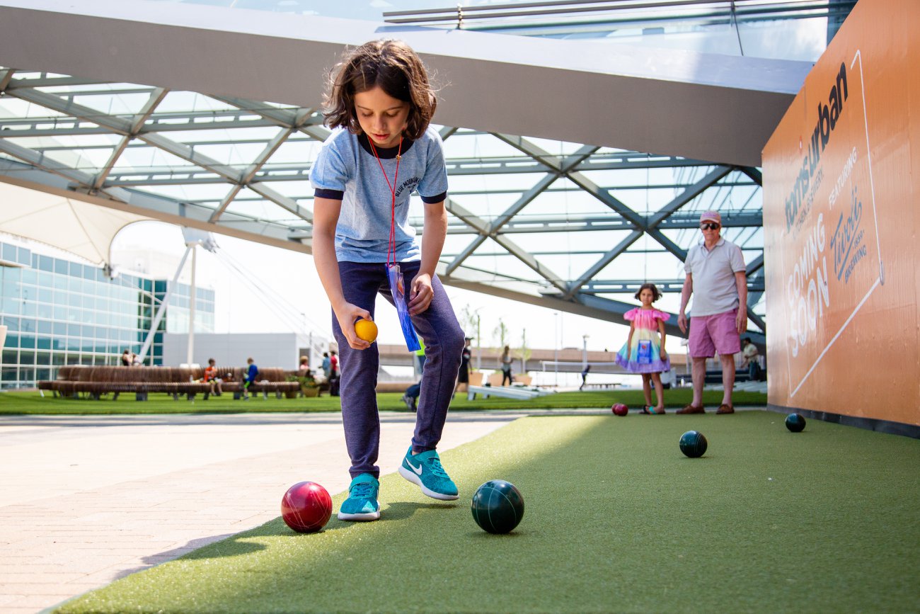 Denver International Airport Pop Up Park Plaza Project